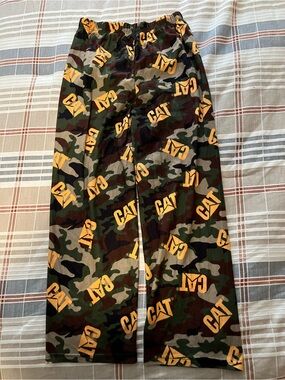 CAT Boys Youth 16 Pajama Bottoms Camouflage